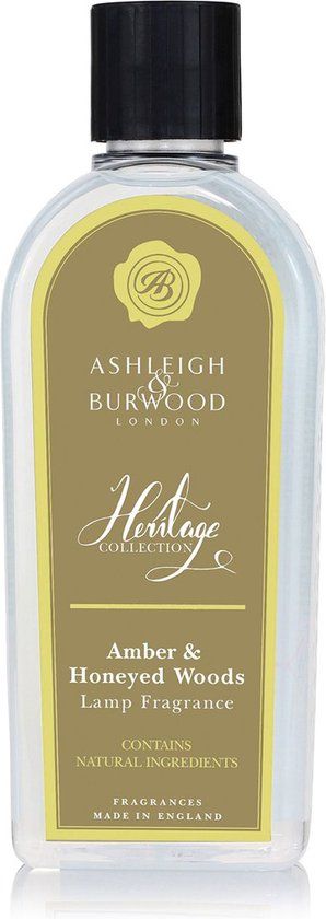Ashleigh & Burwood London Ashleigh & Burwood Lampenolie Geurolie Heritage - Amber & Honeyed Woods - 500ml