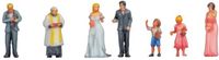 NOCH 35440 N Bruiloft figuren Geverfd, Staand