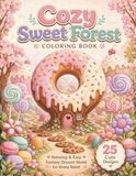 Cozy Sweet Forest Coloring Book