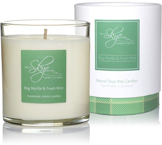 Isle of Skye Candle Company Bog Myrtle & Fresh Mint Geurkaars