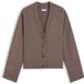 Tommy Hilfiger Dames Vest Wol Chocoladebruin M