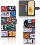 B2Ctelecom OPPO Reno8 T 4G Telefoonhoesje met foto Kentekenplaten
