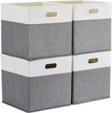 Ibenzoa Fameel Ibenzoa® Opbergbox Grijs 30x30x30 cm