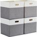 Ibenzoa Fameel Ibenzoa® Opbergbox Grijs 30x30x30 cm