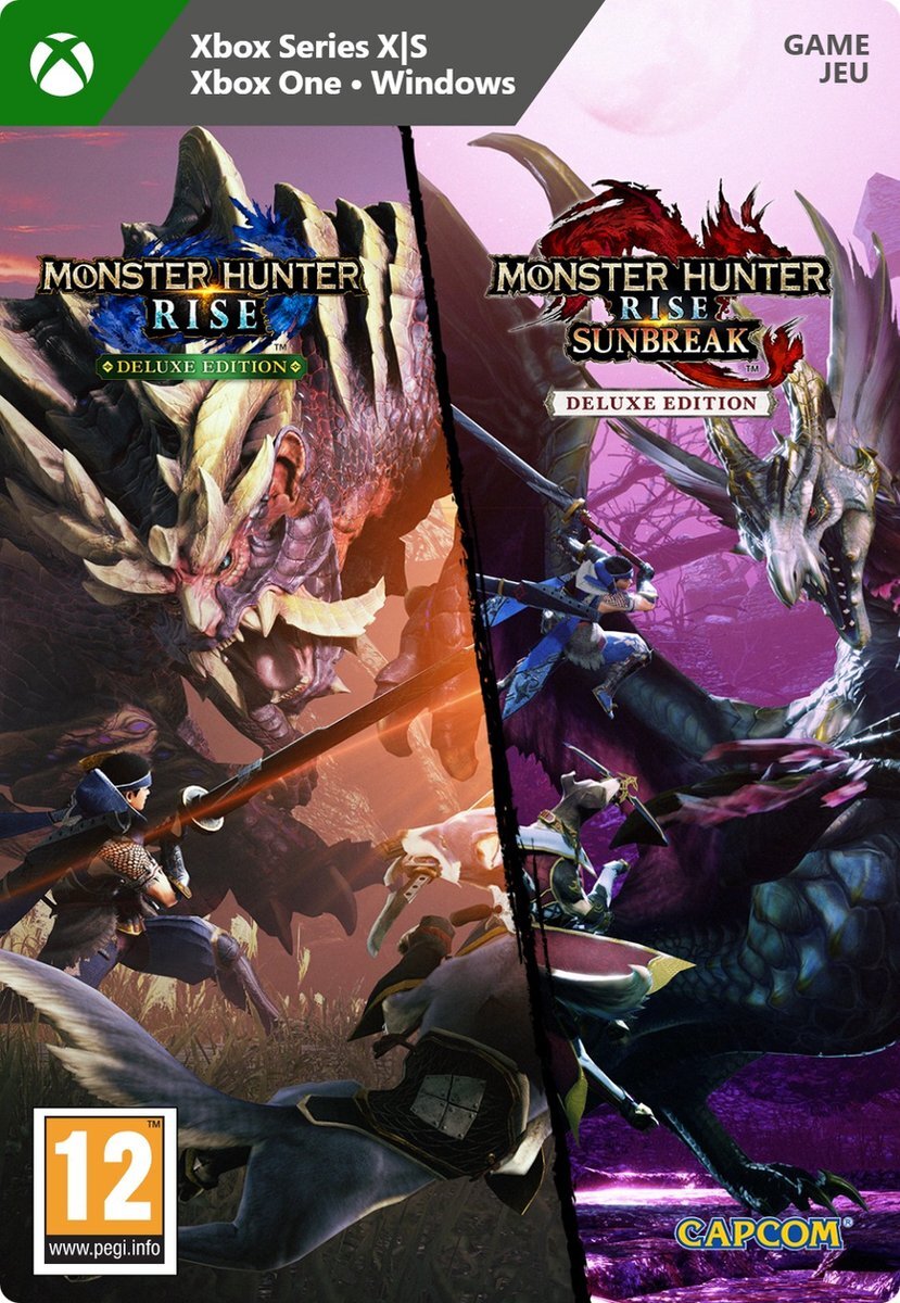 Capcom Monster Hunter Rise + Sunbreak Deluxe - Xbox Series X|S, Xbox One & Windows Download