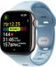 Nomad Tempo Bracelet de montre Caoutchouc FKM Bleu Convient pour Apple Watch 40-42 mm
