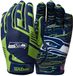 Wilson NFL Stretch Fit Seattle Seahawks American Football Handschoenen Groen