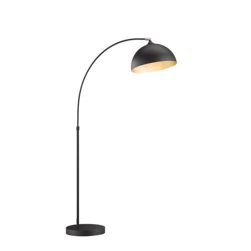 Fischer & Honsel vloerlamp Leitung zwart E27 40W