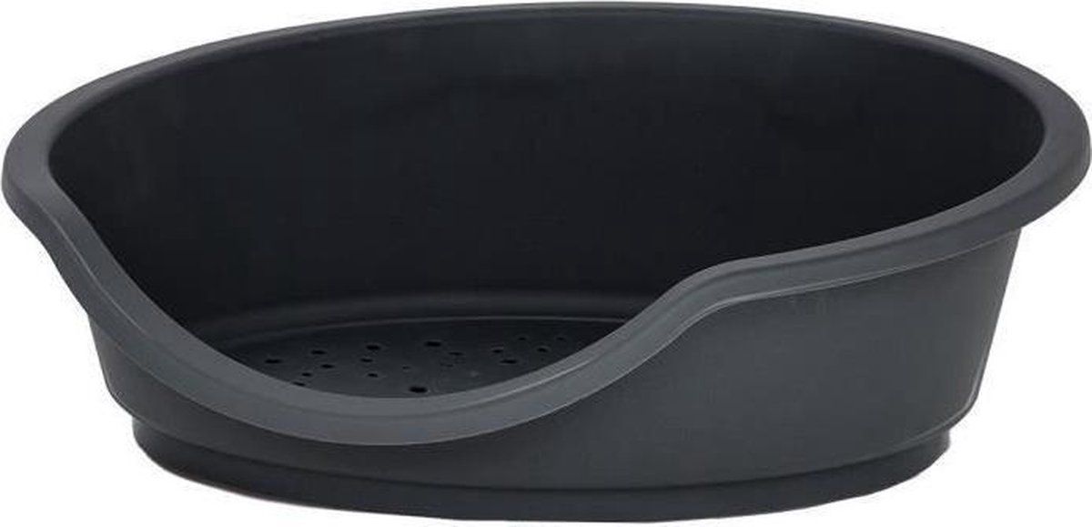 Duvo+ Tino Eco Katten en Hondenmand 80 x 60 x 25 cm - Zwart