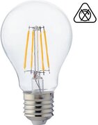 BES LED LED Lamp - Filament - E27 Fitting - 6W - Natuurlijk Wit 4200K