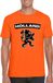 Shoppartners Bv Oranje Holland supporter shirt met zwarte leeuw heren - Oranje Holland supporter/ fan kleding XXL