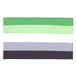 AZ FLAG Vlag Aromantische trots 90x60 cm Polyester 100D