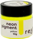 Reslin neon pigmentpoeder 10gr geel