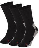 Apollo (Sports) - Wandelsokken - Multi Zwart - 3-Pack - Maat 43/46