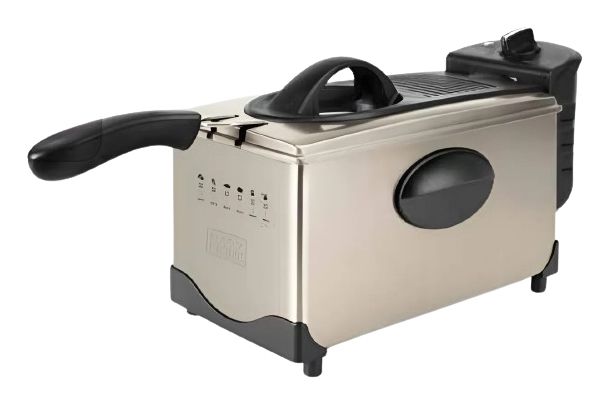 Black & Decker BXDF2100E - 3L Deep Fryer - 2100W - Black/Stainless Steel