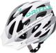 Meteor MV29 Drizzle - Fietshelm - Maat L 58-61 cm wit/grijs/muntgroen