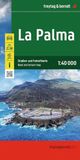 LA Freytag & Berndt LA PALMA: Straßen- und Freizeitkarte Innenstadtpläne, Wanderwege: AK 0518