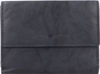Greenburry Basic Portemonnee RFID Leer 13 cm - Dames - Horizontaal - nightblue
