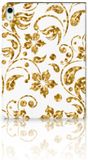 B2Ctelecom iPad Air (2020/2022) 10.9 inch Tablet Cover Gouden Bloemen