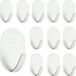 Shenzhen Haorui Industrial Technology Co., Ltd. Porte-serviette - Blanc - Inox - 12 pièces