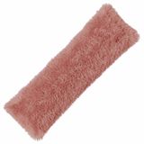 vidaXL - Kussensloop - HEERLEN - Roze - 40 x 145 cm - Katoensatijn