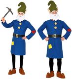 "GNOME" Widmann SRL Kabouter pak blauw volwassenen XL/XXL
