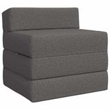vidaXL Opvouwbare slaapbank Lichtgrijs 70 x 60 x 63 cm Stof