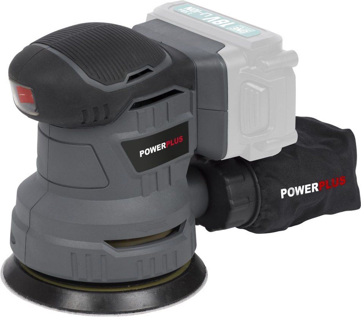 Powerplus POWEBESS1 Excentrische schuurmachine - 18V - Incl. batterij & Lader