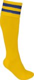 Proact Sportsokken Met Contraststrepen PA015 - Sporty Yellow / Dark Royal Blue - 31/34 EU