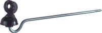 Stuurpen ZoneGuard Isolator Koord - 22cm - Staal - Zwart