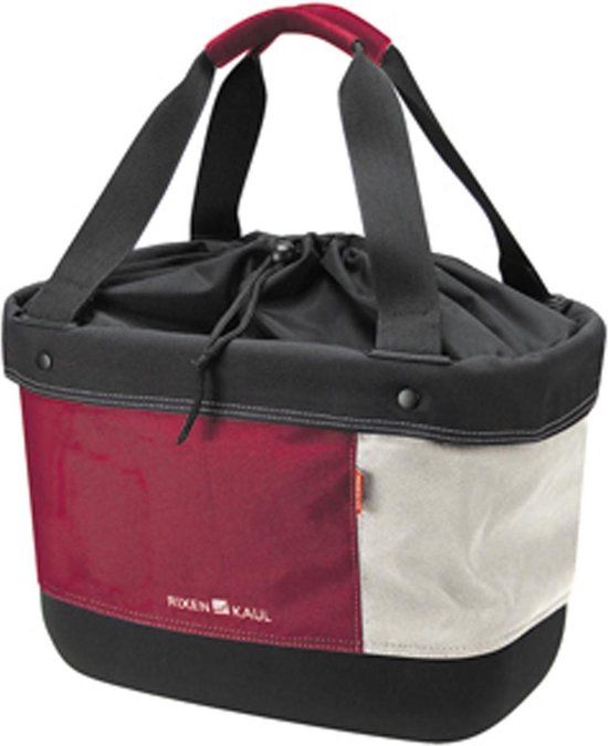 KlickFix Shopper Alingo Fietstas - Rood - 17L - Stuur - Kinderen