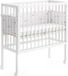 Vitalispa Lit d'appoint Sophie Blanc 94 x 42.5 cm 2 barrières latérales