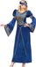 Widmann Hofdame Renaissance Gwendolyn Kostuum - Vrouw - Medium - Blauw