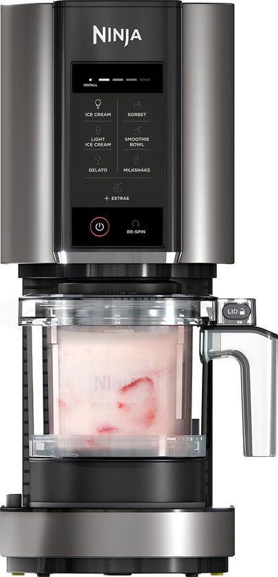 Ninja Creami - 7-in-1 Ice Cream Maker - NC302EU - Black