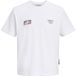Jack & Jones t-shirt jongens - wit -JCOlegacy - maat 164