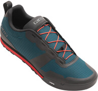 Giro Tracker Fastlace Schoenen Heren, petrol/oranje