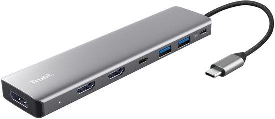Trust DALYX 7-IN-1 MULTIPORT ADAPTER USB-C dockingstation