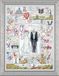 Design Works Wedding ABC Cross Stitch Kit, meerkleurig