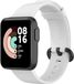 Strap-it Xiaomi Mi Watch Lite siliconen bandje - wit