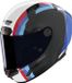 Nolan X-804 RS Ultra Carbon Gemini Helm - Zwart/blauw/wit - Maat XL