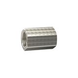 Riegler Mof met buitenzeskant, G 3/8, SW 22, messing vernikkeld