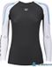 arena W Carbon Compression Long Sleeve deep-grey/white
