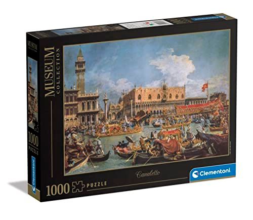 Clementoni - Museum Collection Canaletto, Return of Bucentaur At The Molo On Ascension Day - 1000 stuks
