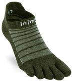 Injinji Run No-Show Lightweight Wol Hardloopsokken Forest 37-40