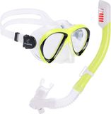 Atlantis Amilco Benelux B.V. Atlantis Waikiki Combo Snorkelset - Zwart/Geel