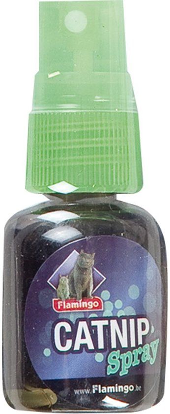 FLAMINGO Kattenspeelgoed Catnip Spray - Zwart - 25 ml