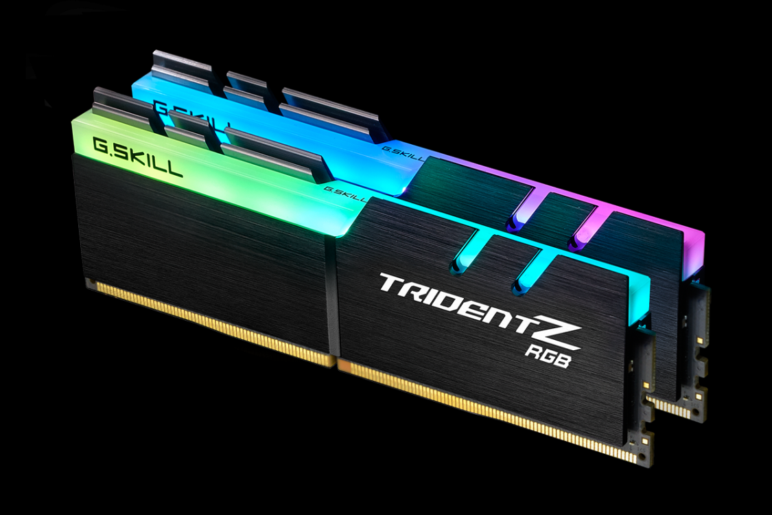 G.Skill Trident Z RGB F4-3200C16D-16GTZRX - Geheugenmodule - 16GB - DDR4 - 3200 MHz - Zwart