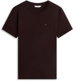 Tommy Hilfiger T-shirt pour femme Coton Col rond Manches courtes Casual Automne/Hiver 2026 XS