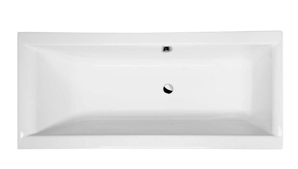 Polysan Cleo Rechthoekig Bad - 180x80cm - Wit