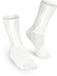 BIORACER - Chaussettes de vélo d'été - Unisexe - Blanc technique - Respirant et aérodynamique - Taille 42-45